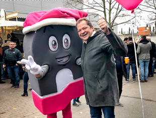 Doppelfeier beim Tannenbaumfest 2018